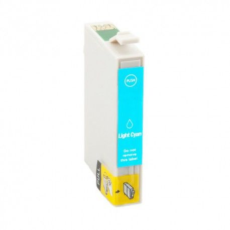 Cartridge Epson T0485 světle modrá (light cyan) - komp. inkoustová náplň - Epson Stylus Photo R200, R300, RX500,RX300,RX600,R330 Cartridge Epson T0485 světle modrá (light cyan) - komp. inkoustová náplň - Epson Stylus Photo R200, R300, RX500,RX300,RX600,R330