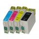 Sada 4ks Epson T1306 (T1301, T1302, T1303, T1304, T1305) Stylus - komp. inkoustové náplně (cartridge) - SX525, BX625, BX525