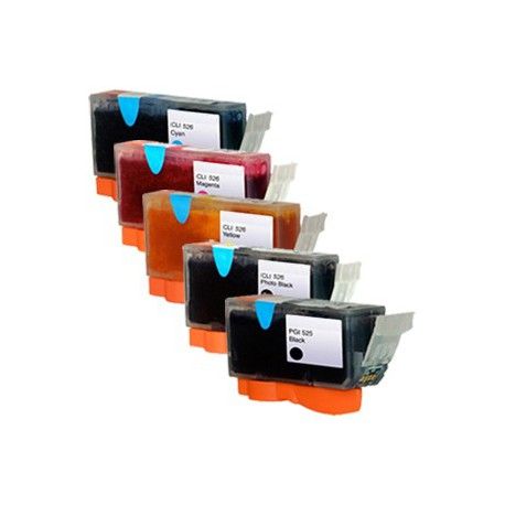 Sada Canon PGI-525 / CLI-526 (PGI525, CLI526) PIXMA - kompatibilní inkoustové náplně (cartridge) - Canon Sada Canon PGI-525 / CLI-526 (PGI525, CLI526) PIXMA - kompatibilní inkoustové náplně (cartridge) - Canon