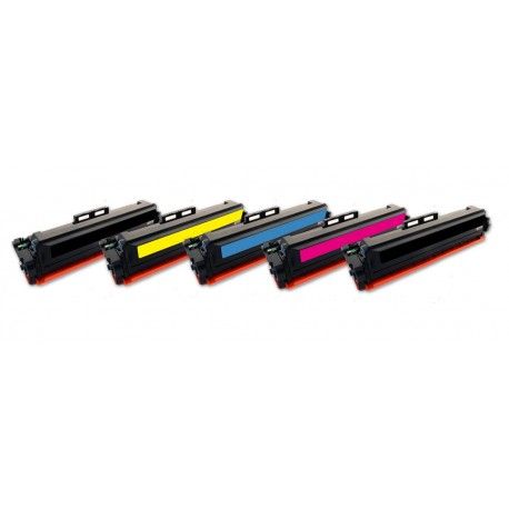 5x Toner Canon CRG-046 (2x CRG-046HBk, CRG-046HC, CRG-046HM, CRG-046HY, CRG046) kompatibilní - LBP-653, LBP-654, MF-732, MF-735