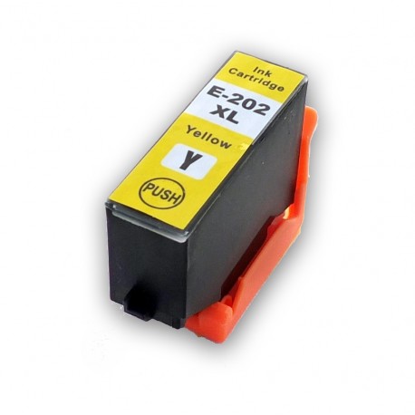 Cartridge Epson 202XL (T202XL, T02G14010) žlutá (yellow) kompatibilní inkoustová náplň Expression Premium XP-6000, XP-6005