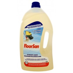 Floorsan 5000ml - Profesionální mycí prostředek na podlahy včetně strojního čištění - MADEL