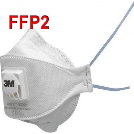 Respirátor 3M Aura 9322+ FFP2 NR D