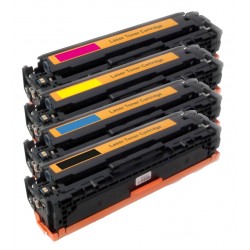 4x Toner Canon CRG-054 (CRG-054HBk, CRG-054HC, CRG-054HM, CRG-054HY, CRG054) kompatibilní - i-Sensys LBP623, LBP621, MF643