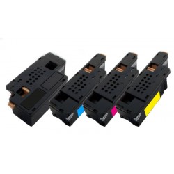 4x Toner Dell C1660 / C1660W - C/M/Y/K vysokokapacitní kompatibilní 4G9HP, V53F6, DWGCP, V3W4C, 7C6F7 