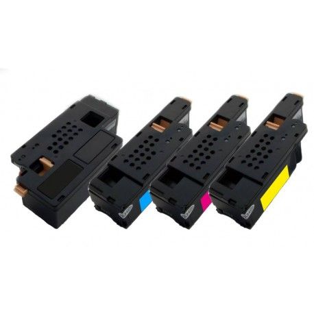 4x Toner Dell C1660 / C1660W - C/M/Y/K vysokokapacitní kompatibilní 4G9HP, V53F6, DWGCP, V3W4C, 7C6F7 