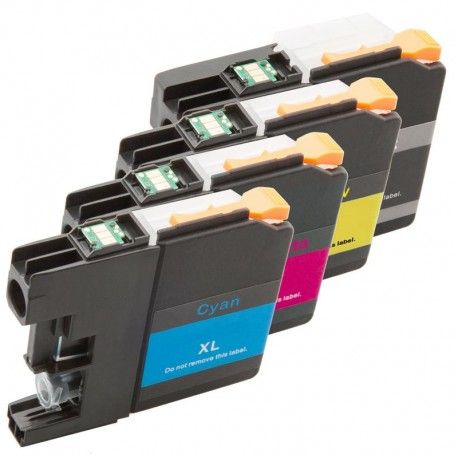 Sada 4ks Brother LC-3619XLBk, LC-3619XLC, LC-3619XLM, LC-3619XL, LC3619, LC-3617) - kompatibilní inkoustové náplně (cartridge) Sada 4ks Brother LC-3619XLBk, LC-3619XLC, LC-3619XLM, LC-3619XL, LC3619, LC-3617) - kompatibilní inkoustové náplně (cartridge)