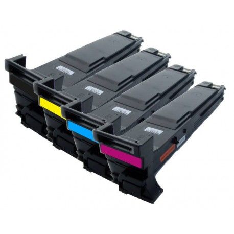 Sada 4x Toner Konica Minolta Magicolor A06V153, A06V453, A06V353, A06V253 - C/M/Y/K kompatibilní - 5500, 5550, 5650, 5670