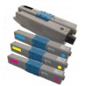 4x Toner Oki 44469803, 44469704, 44469705, 44469706 - C/M/Y/K kompatibilní - Oki C310, C310DN, C330 DN, C510, C510DN, MC351