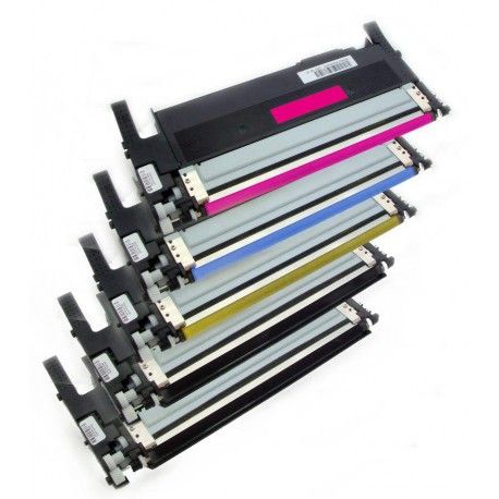 5x Toner Samsung CLT-406S (CLT-P406S, K406S, Y406S, M406S, C406M) (C/M/Y/2x K) kompatibilní - CLP-360 / CLP-365 / CLX-3300