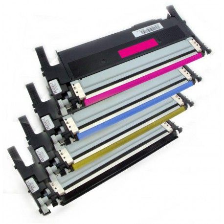 4x Toner Samsung CLT-406S (CLT-P406S, K406S, Y406S, M406S, C406M) (C/M/Y/K) kompatibilní - CLP-360 / CLP-365 / CLX-3300