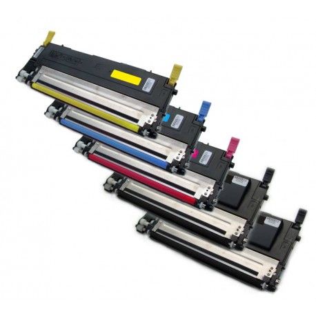 5x Toner SAMSUNG CLT-4092S (4092S, K4092, M4092S, Y4092, C4092S) - C/M/Y/2xK kompatibilní - CLP-315, CLP-310, CLX-3175