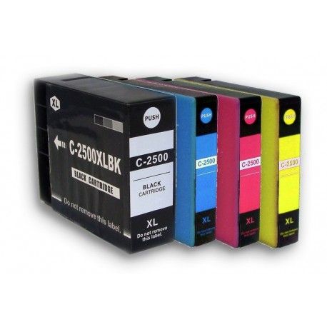 Sada 4ks Canon PGI-2500XL (9254B004,PGI-2500XL Bk, PGI-2500XL C,PGI-2500XL M, PGI-2500XL Y) kompat. inkoustové náplně pro Maxify Sada 4ks Canon PGI-2500XL (9254B004,PGI-2500XL Bk, PGI-2500XL C,PGI-2500XL M, PGI-2500XL Y) kompat. inkoustové náplně pro Maxify