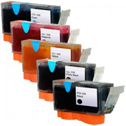 Sada Canon PGI-525 / CLI-526 (PGI525, CLI526) PIXMA - kompatibilní inkoustové náplně (cartridge) - Canon