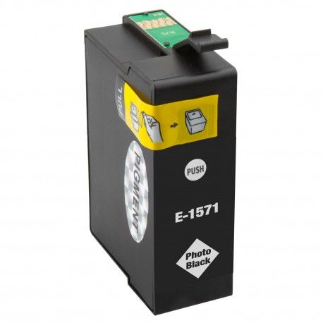 Cartridge Epson T1571 Black Epson Stylus Photo R3000 - kompatibilní inkoustové náplně