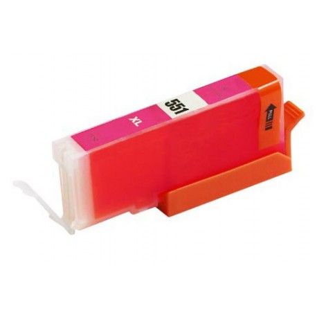 Canon CLI-551M červená (magenta) (CLI-551XL,PGI-550) IP7250/MG5450/MX925 - kompatibilní inkoustová nápln (cartridge) - Canon Canon CLI-551M červená (magenta) (CLI-551XL,PGI-550) IP7250/MG5450/MX925 - kompatibilní inkoustová nápln (cartridge) - Canon
