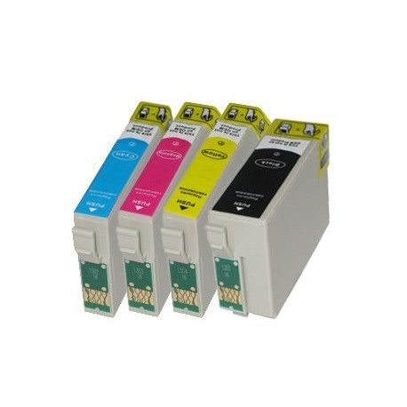 Sada T3476 34XL (T3471,T3472, T3473,T3474) kompatibilní inkoustové náplně (cartridge) pro Epson Workforce Pro WF-3720DWF,WF-3725