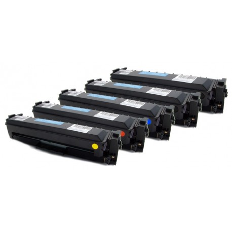 5x Toner HP CF410X, CF411X, CF412X, CF413X 410X pro Color LaserJet Pro MFP M452, M377, M477 - C/M/Y/2xK kompatibilní