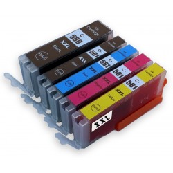 Sada 5ks Canon PGI-580, CLI-581 XXL (PGI-580Bk,CLI-581C,CLI-581M,CLI-581Y, CLI-581Bk)-kompatibilní inkoustové náplně (cartridge)