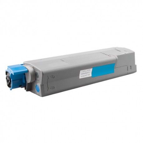 Toner Oki 44315307 modrý (cyan) 6000 stran kompatibilní - Oki C610, C610DN, C610N, C610DTN