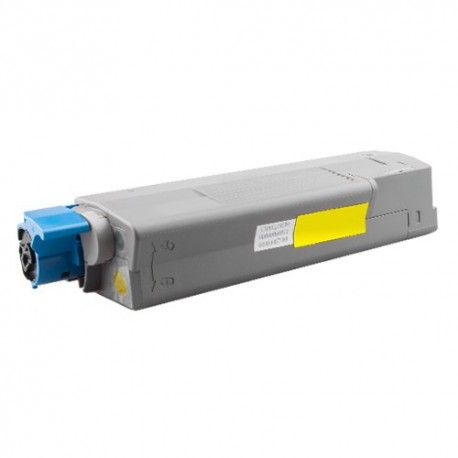 Toner Oki 44315305 žlutý (yellow) 6000 stran kompatibilní - Oki C610, C610DN, C610N, C610DTN