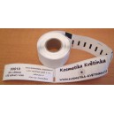 Etikety / Štítky Dymo Labelwriter 89x28mm, 99010, S0722370,  130ks kompatibilní