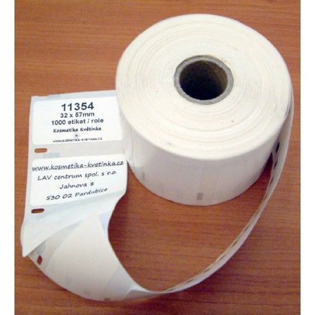 Etikety / Štítky Dymo Labelwriter 57x32mm, 11354, S0722540, 1000ks kompatibilní