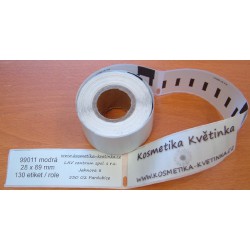 Etikety / Štítky Dymo Labelwriter 89x28mm, 99011, S0722380, 130ks modré kompatibilní