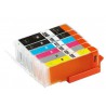 Sada Canon PGI-550 / CLI-551 PIXMA MG6350 - kompatibilní inkoustové náplně (cartridge) - Canon