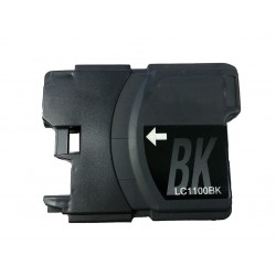 Cartridge Brother LC-1100Bk / LC-980Bk černá (black) - DCP-145,DCP-165,MFC-250, MFC-490,MFC-670 - kompatibilní inkoustová náplň