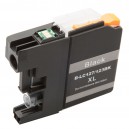 Cartridge Brother LC-123Bk (LC-123) černá (black)) - J470DW, J132W, J152W, J552 - kompatibilní inkoustová náplň