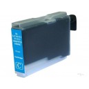 Cartridge Brother LC-1000C / LC-970C modrá (cyan) - DCP-130,DCP-135,DCP-770,MFC-235,MFC-360 - kompatibilní inkoustová náplň